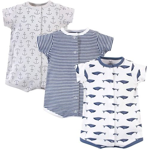 Touched by Nature Baby Unisex Baby Organic Cotton Rompers