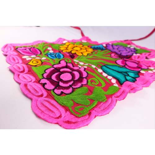 Embroidered Floral Apron 2 Pc Set - Juego Mandil Mama Hija