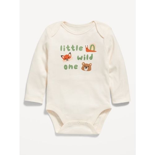 Long-Sleeve Graphic Bodysuit for Baby