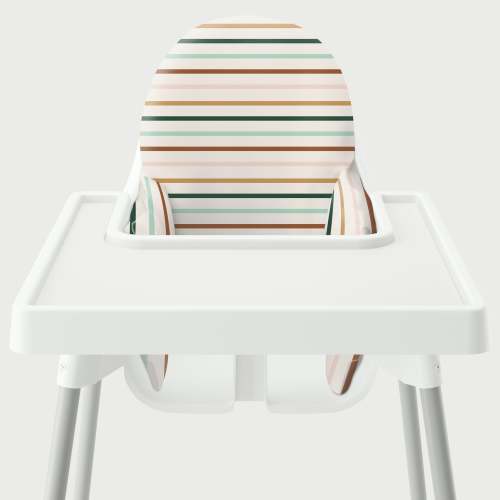 Highchair Cushion Cover - Juliet Stripes – Yeah Baby Goods