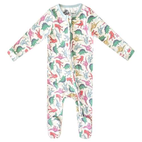 Zip-Up Footie Pajama - Dinosaurs of Jurassic Park
