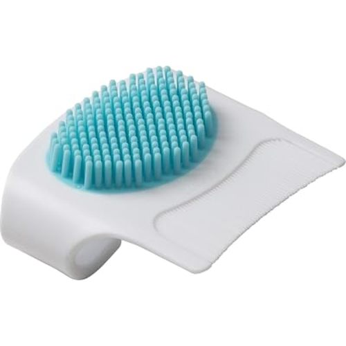 Safety 1st Cradle Cap Brush and Comb , White/Blue