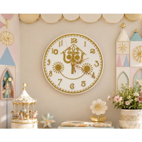 It's a Small World Ride Inspired Wall Clock (Disney World Prop Inspired Replica)