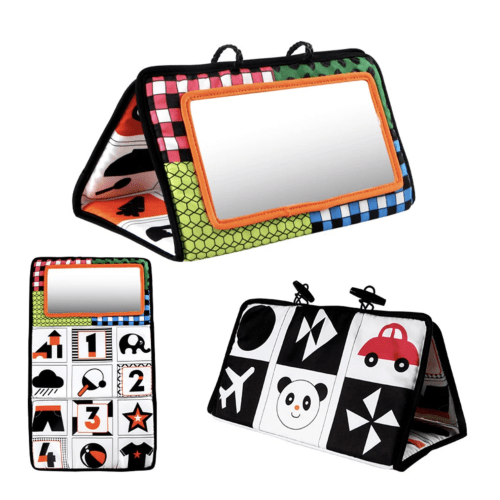 Baby Mirror Toy | Tummy Time Mirror | Montessori Toys – Montessori Toys