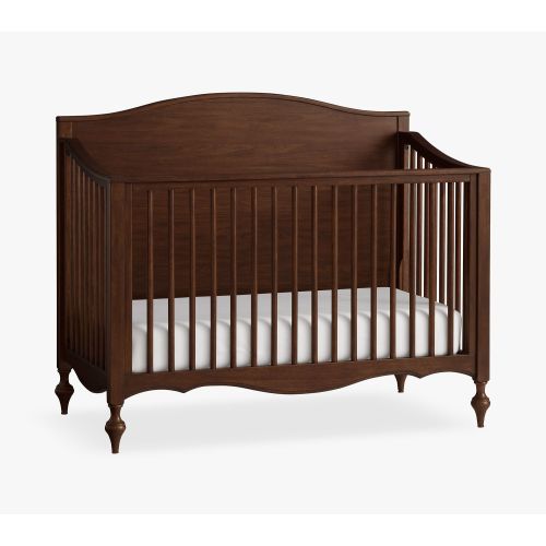 Chris Loves Julia V3 4-in-1 Convertible Crib, Heritage Walnut, White Glove Delivery