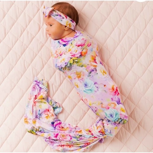 Bloom Service Swaddle & Headwrap Set
