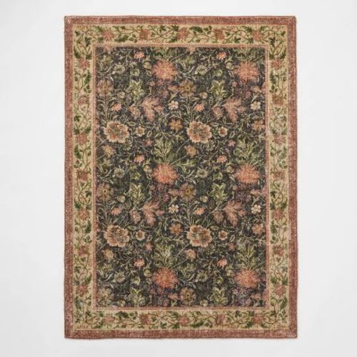 Tufted Persian Floral Area Rug - Threshold™ designed with Studio McGee