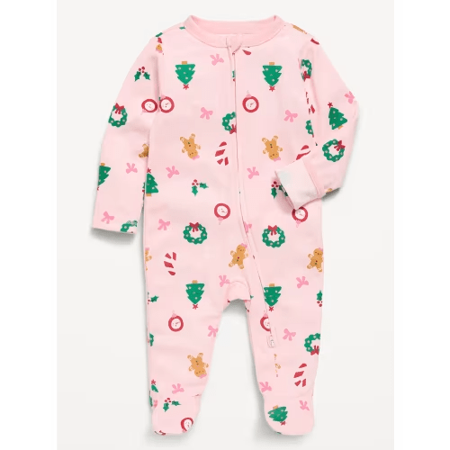 2-Way-Zip Sleep & Play Footed One-Piece for Baby