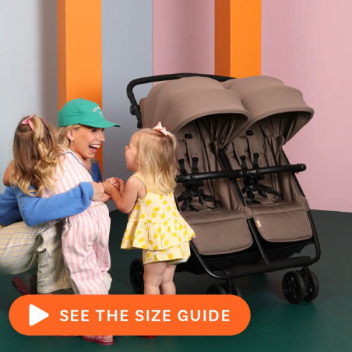 Zoe Stroller The Twinᵛ³ in Cocoa Color