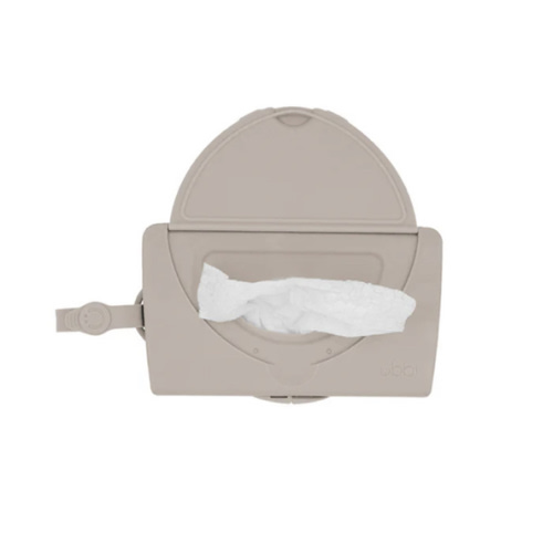 On-the-go wipes dispenser: Taupe