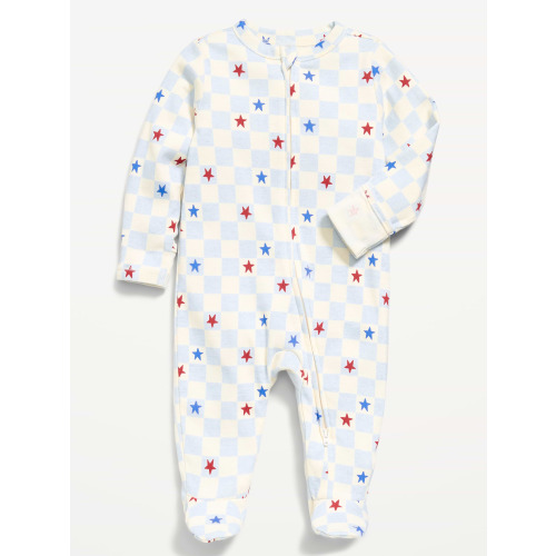 2-Way-Zip Sleep & Play Footed One-Piece for Baby