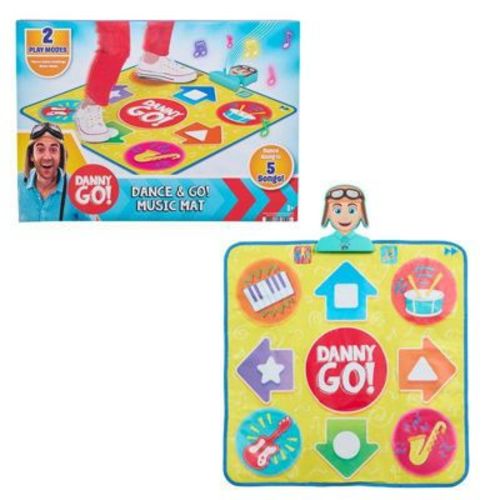 Danny Go! Dance & Go! Music Mat Light-Up Mat for Movement and Music Play
