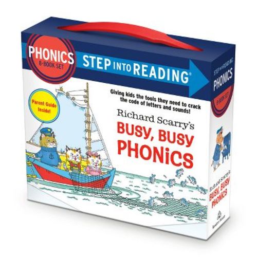 Richard Scarry's Busy Busy Phonics Boxed Set - (Step Into Reading Boxed Set) (Mixed Media Product)