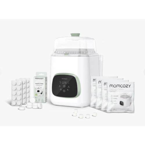 Mom Cozy Baby Bottle Washer + Tablets