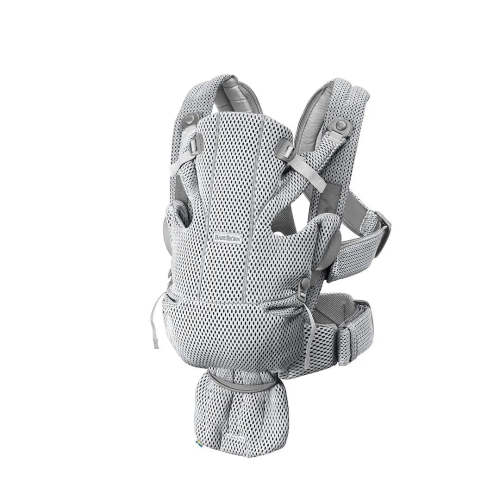 Baby Carrier Free Gray 3D Mesh - Gray