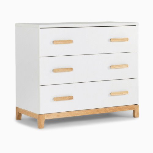 dadada Lala Little 3-Drawer Dresser - White/Natural