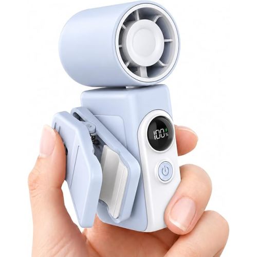 Hotsales Clip-On Portable Fan for Strollers, Handheld Turbo Fan for Travel