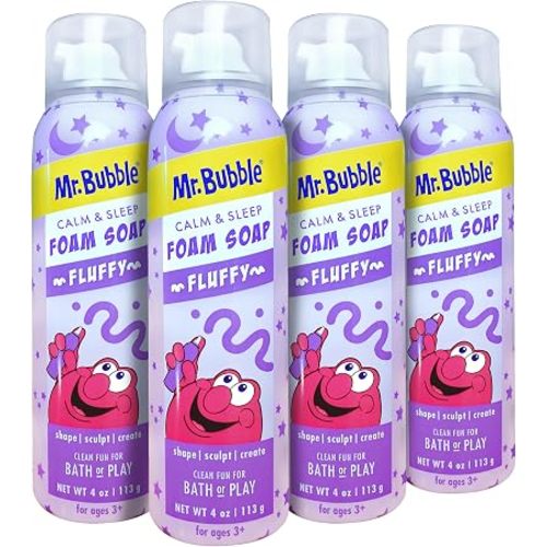 Mr. Bubble Calm & Sleep Foam Soap, 4 oz, 4 pack