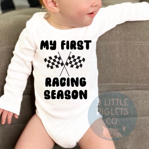 Racing Onesie® Baby Racing Outfit F1 Baby Onesie® Racing Onesie® My First Racing Season Racing Baby Outfit F1 Baby Clothes F1 Onesie®