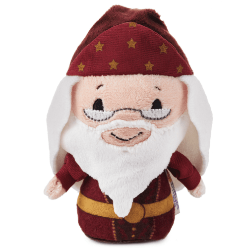 Hallmark itty bittys Harry Potter Albus Dumbledore in Red Robes Plush New w Tag