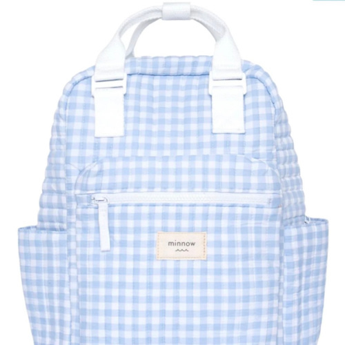 Everyday Backpack - Oasis Blue Gingham