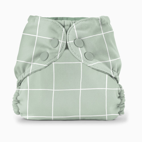 Recycled Diaper Cover (Outer) + Swim Diaper - Lattice