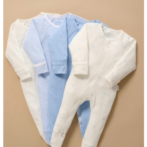 4 Pack Zip Growsuit -Babies