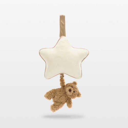 Jellycat ® Bartholomew Bear Plush Musical Pull Toy