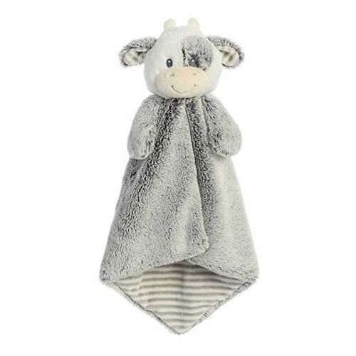 Ebba Large Gray Cuddlers Luvster 16" Coby Cow Snuggly Baby Stuffed Animal