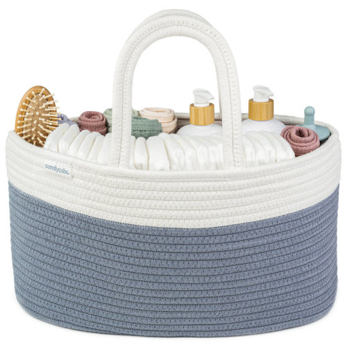 Comfy Cubs Diaper Caddy Organizer - Storage Bin and Car Travel Basket - Tote Bag with Dividers | Wayfair