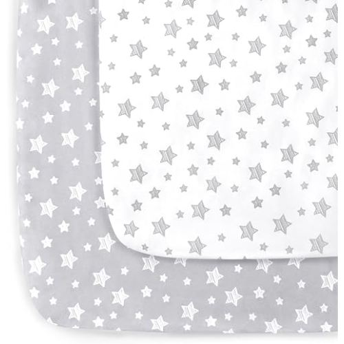 Pack and Play Sheets, Mini Crib Sheets, Stretchy Playard Fitted Sheet