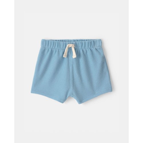Baby Boy Drawstring Shorts - Blue | Carter's