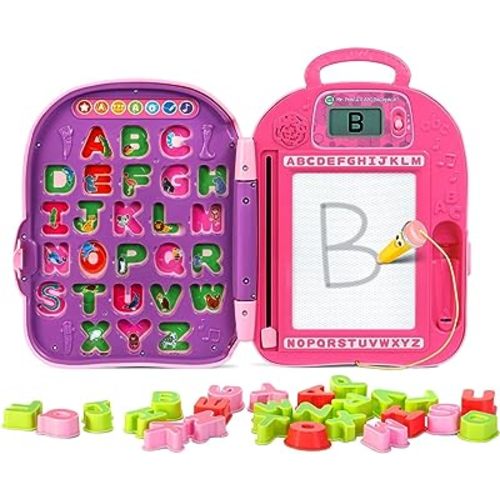 LeapFrog Mr. Pencil's ABC Backpack, Pink
