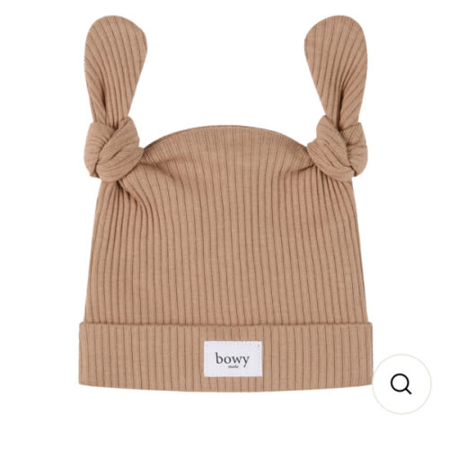 Double Knot Beanie - Chocolate