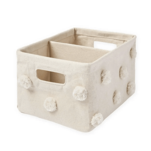 Pom Pom Hideaway Caddy Organizer - Natural Colour