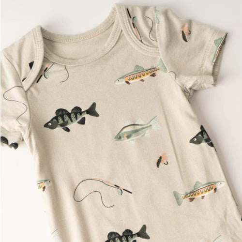 Fishing Bodysuit Onesie
