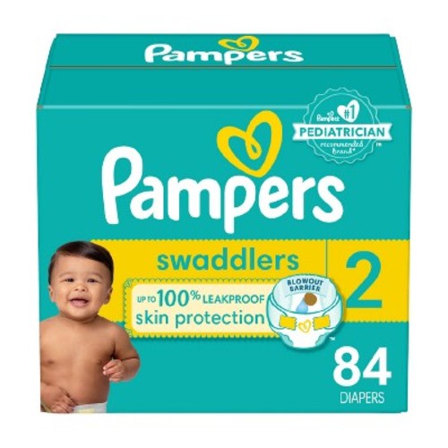 Pampers Swaddlers Active Baby Diapers - (Select Size and Count), Size: 2