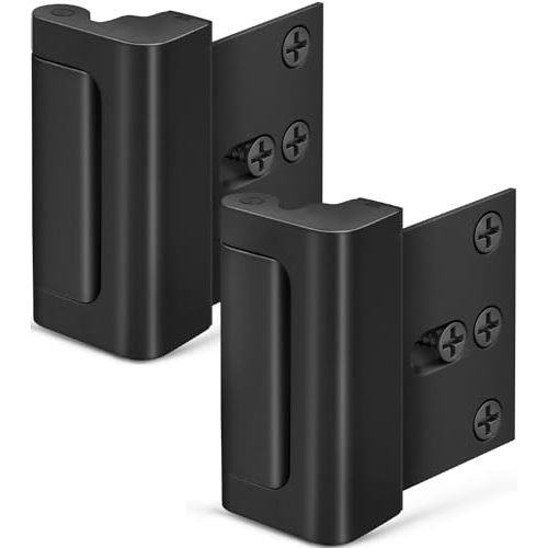 Home Security Door Lock Door Reinforcement Lock Door Locks for Kids Safety Flip Door Lock Latch Childproof Night Lock Door Security Front Door Child Safety Lock High Security Locks for Doors Inside