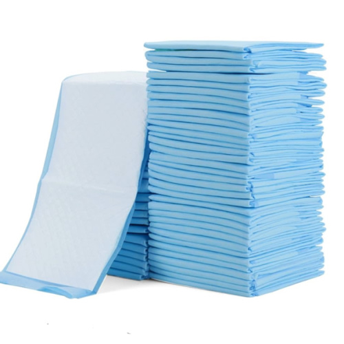 Rocinha 100 Pack Disposable Changing Pads Baby Disposable Underpads Waterproof Diaper Changing Pad Breathable Underpads Bed Table Protector Mat, 17 Inches x 13 Inches