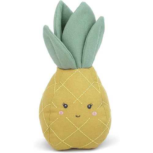 MON AMI Pineapple Plush Toy - 10.5”, Food Plush Toys, Fruit Plushie for Boys/Girls, Handcrafted Fruit Doll – Perfect for Décor/Play/Gifts