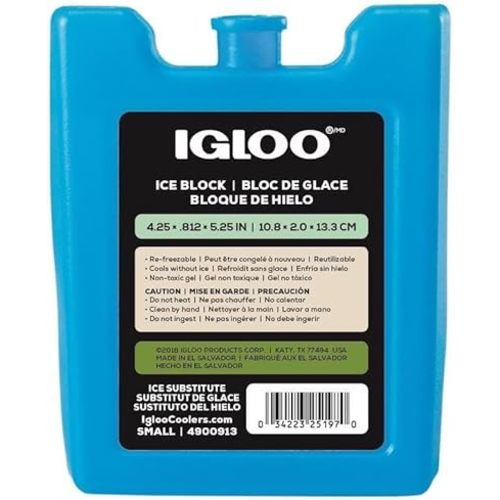 Igloo MaxCold Ice Gel Pack 6.8 oz Blue Rectangular Gel Pack