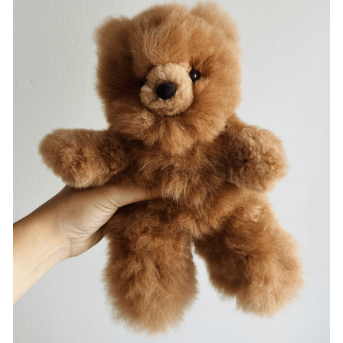 Alpaca Wool Teddy Bear Pushies – Munai