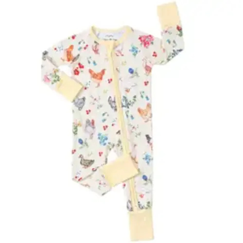 EllivviBebe Baby Bamboo Pajamas, Ultra Soft Bamboo Viscose Zipper Romper Sleepwear,2-Way Zipper, Super Soft, Fun Print Baby Clothes, Breathable Stretch One Piece Footed Pajamas for Newborns Baby Infants Toddlers Bamboo Sleep Sack, Baby Clothing - TikTok S
