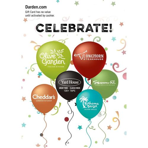 Darden Celebrate Gift Card