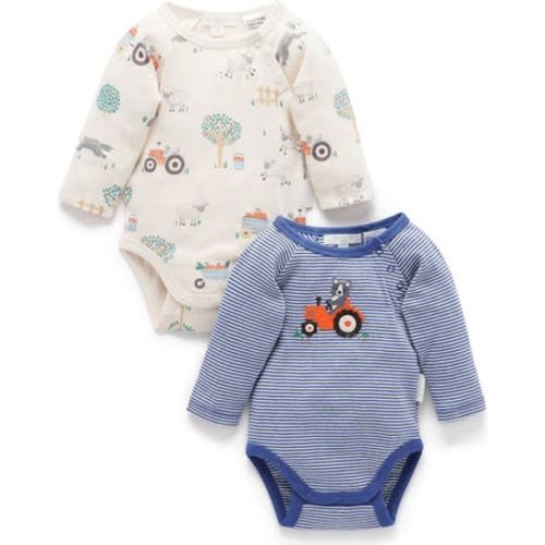 2 Pack Bodysuit, Newborn
