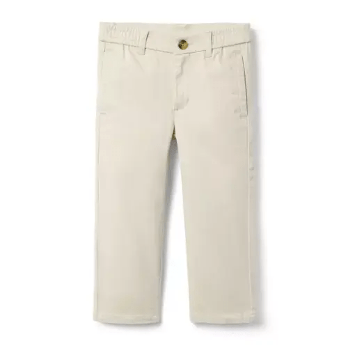 Boy Soft Beige Straight Leg Pant by Janie and Jack | 12-18 months