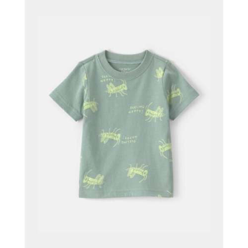 Baby Boy Grasshopper T-Shirt - Green | Carter's