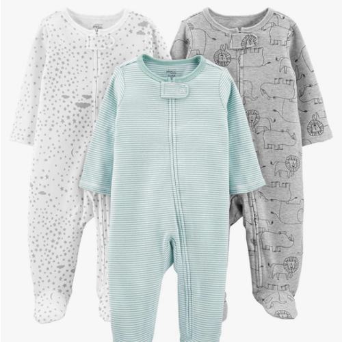Simple Joys by Carter's Baby 3-Pack Neutral Sleep and Play