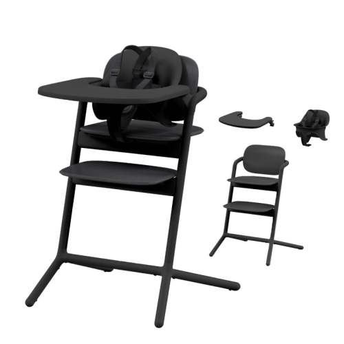Cybex Lemo Chair 3-in-1 Set, Stunning Black