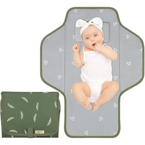 Baby Portable Changing Pad Travel - Waterproof Diper Changing Mat